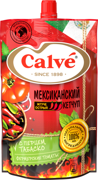 Кетчуп CALVE Мексиканский